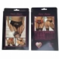 Garterbelt w/G-string, 3X/4X, BLK
